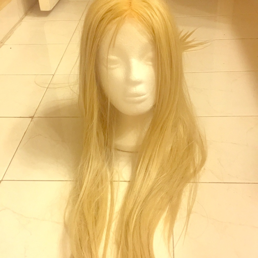 Lace front wig